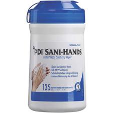 Sani-Hands® Instant Hand Sanitizing Wipes, 135/Pkg