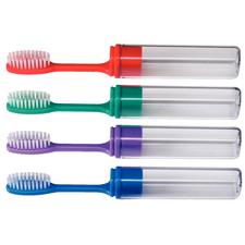 Patterson® Travel Toothbrush, 12/Pkg