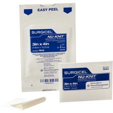 Surgicel® Nu-Knit™ Absorbable Hemostat – 3" x 4", 12/Pkg