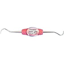 Sickle Scalers – Montana Jack Pink for the Cure, Standard Handle, Double End