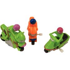 Wind-Up Motorcycles, Assorted Styles and Colors