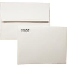 Personalized Greeting Card Envelope, White, 5-3/4" W x 4-3/8" H