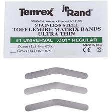 Ultra-Thin Matrix Bands