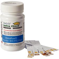 Bandelette de test d’iode DentaPure™, 50/emballage