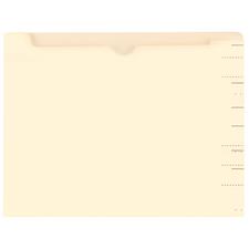 11-pt Manila End-Tab File Pocket, 9-1/2" x 12-1/4", 100/Box