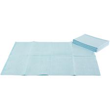Serviettes Durawick® – Bleu, 33,02 cm x 45,72 cm (13" x 18"), 100/emballage