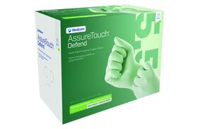 Gants chirurgicaux AssureTouch Defend en polychloroprène – Sans poudre, sans latex, vert menthe, 50/boîte