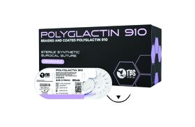 TBS Polyglactin 910 Sutures – Violet, 24
