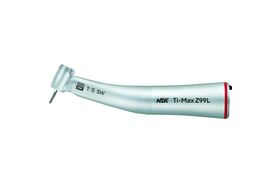 Pièce à main électrique haute vitesse Ti-Max Z99L – Angle de 100°, mandrin DURAPOWER à bouton-poussoir, avec fibre optique et système de pulvérisation à quatre jets (Quattro Spray)