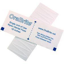 OraBrite® – Single use Floss, 18"