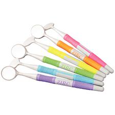 Miroirs buccaux Crystal HD™ – Manches à prise souple, simple extrémité