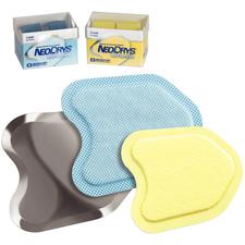 Tampons absorbants pour salive NeoDrys® – Réfléchissants, 50/emballage