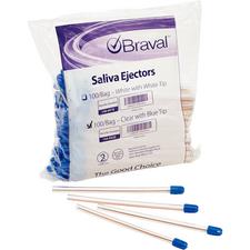 Braval® Saliva Ejectors, 100/Pkg