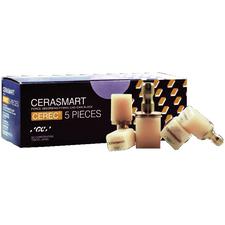 CERASMART® Force Absorbing Nano Ceramic CAD/CAM Blocks, 5/Pkg