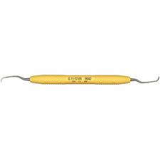 Amazing Gracey™ Curettes – # 11/12 Gracey, Extended Reach, Yellow Resin Handle, Double End