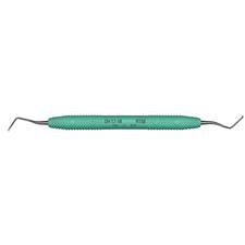 O’Hehir New Millennium™ Curettes - # OH 17/18, Green Resin Handle, Double End
