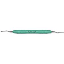 O’Hehir New Millennium™ Curettes - # OH 13/14, Green Resin Handle, Double End