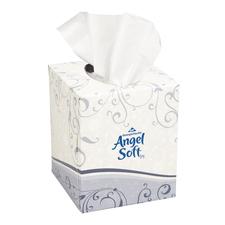 Facial Tissue, Cube Box, Angel Soft ps®, 96 Sheets/Box, 36 Box/Case