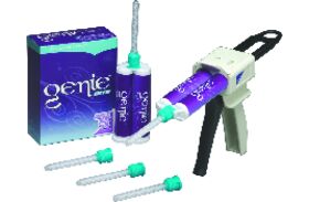 Genie™ Bite Registration Material – Mint Flavored, 50 ml Cartridge, Blue with Tips Green, 2/Pkg