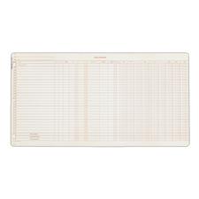 Fold-A-Log Accounts Payable Journal Sheets with Pre-printed Headings, 21" W x 11" H, 15/Pkg