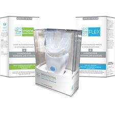 Rechargeable Blue and Red LED Whitening Pod™ with Naturals Hygiene Brightening™ & Flex™ Kit