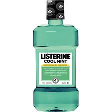 Listerine® Cool Mint™ Antiseptic Mouthwash – 1.5 Liter Bottle, 6/Pkg