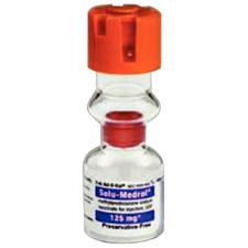 Solu-Medrol® Injection, 62.5 mg/1 ml Strength, 2 ml, 1/Pkg, NDC 00009-0047-22