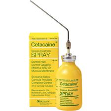 Cetacaine® Topical Anesthetic Spray – 20 g, 1/Pkg, NDC 10223-0201-03