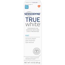 Sensodyne® True White Toothpaste – Mint, 3 oz, 1/Pkg