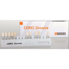 CEREC Zirconia Block Shade Guide