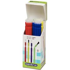 Benda® Brush Disposable Applicator – Mini, Assorted Colors with White Bristles, 144/Pkg