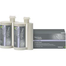Matériau à base de VPS pour empreintes Flexitime® Xtreme 2 – 1 cartouche (380 ml), gouttière à viscosité élevée, Dynamix, 2/emballage