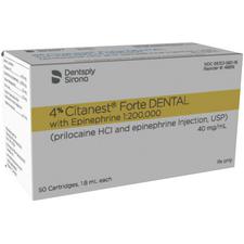 Citanest® Forte, dentaire 4 % avec épinéphrine 1 : 200 000 – injectable, 50/emballage