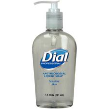 Liquid Dial® Sensitive Skin Decor Antimicrobial Soap, 7.5 oz Pump Bottle