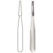 Midwest® Operative Carbide Burs – FGSS, 6 Flute, Tapered Fissure, Flat End