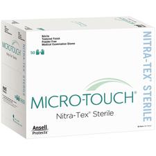 Gants d’examen en nitrile stériles Micro-Touch® Nitra-Tex® – Non poudrés, stériles