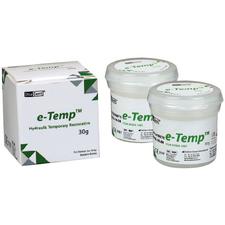 e-Temp™ Hydraulic Temporary Restorative – 30 g Jar