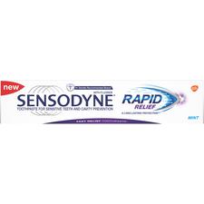 Sensodyne® Rapid Relief Toothpaste – 3.4 oz, Mint, 12/Pkg