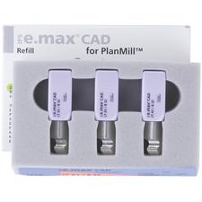 Blocs IPS e.max® CAD PlanMill™ - LT (translucidité faible), B32, 3/emballage