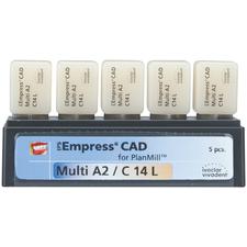 Blocs IPS Empress® CAD PlanMill™ - Multi, C14L, 5/emballage