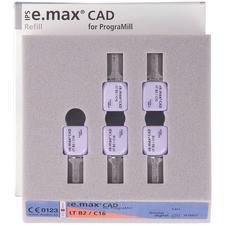 Blocs IPS e.max® CAD pour PrograMill™ - LT (faible translucidité), C16, 5/emballage