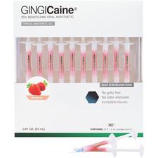 GINGICaine® Topical Anesthetic Gel – Strawberry, 1.2 ml Syringe