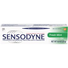 Sensodyne® Fresh Mint Toothpaste – 0.8 oz Tube, 36/Pkg