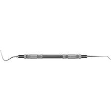 Burnishers – PA, Calcium Hydroxide Placement Instrument/Lining Cement, Stainless Steel Standard Handle, Double End