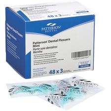 Patterson® Mint Interdental Flossers, 48 (3 Flosser) Packages