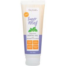 Fluoride Super Relief Dental Gel, 4 oz Tube