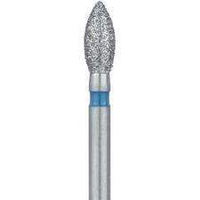 Patterson® Ultrasharp Diamond Burs – FG Standard, Medium, Bud, Pointed Football Diamond, 5/Pkg