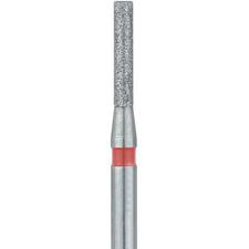 Patterson® Ultrasharp Diamond Burs – FG Standard, Fine, Cylinder Flat End, # 835-012, 1.2 mm Diameter, 6.0 mm Length, 5/Pkg