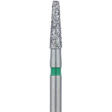 Patterson® Ultrasharp Diamond Burs – FG Standard, Coarse, Tapered, Round Edge, Modified Shoulder Diamond, # 846KR-016, 1.6 mm Diameter, 6.0 mm Length, 5/Pkg