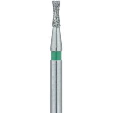 Patterson® Ultrasharp Diamond Burs – FG Standard, Coarse, Hourglass, # 806-012, 1.2 mm Diameter, 3.0 mm Length, 5/Pkg